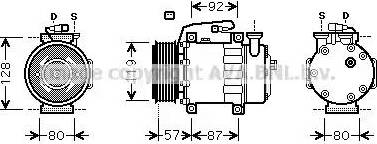 Ava Quality Cooling FDK468 - Kompressor, kondisioner furqanavto.az