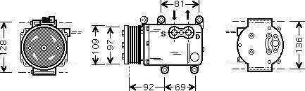 Ava Quality Cooling FD K419 - Kompressor, kondisioner furqanavto.az