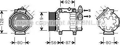 Ava Quality Cooling FD K431 - Kompressor, kondisioner furqanavto.az