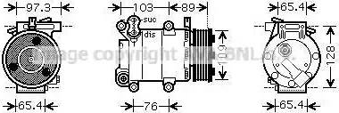 Ava Quality Cooling FD K391 - Kompressor, kondisioner furqanavto.az