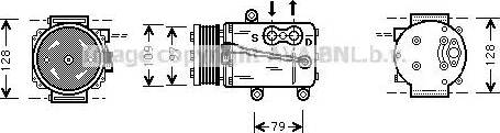 Ava Quality Cooling FD K340 - Kompressor, kondisioner furqanavto.az