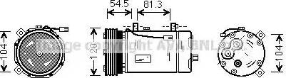 Ava Quality Cooling FD K307 - Kompressor, kondisioner furqanavto.az