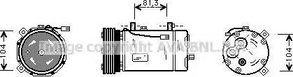 Ava Quality Cooling FD K267 - Kompressor, kondisioner furqanavto.az