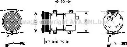 Ava Quality Cooling FD K284 - Kompressor, kondisioner furqanavto.az