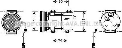 Ava Quality Cooling FD K275 - Kompressor, kondisioner furqanavto.az