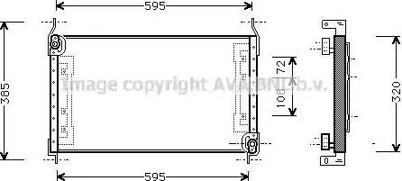 Ava Quality Cooling FT 5194 - Kondenser, kondisioner furqanavto.az