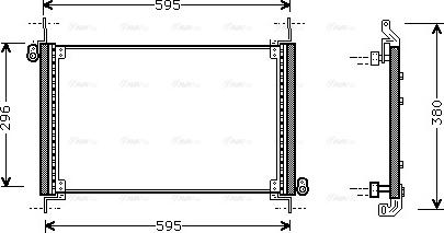 Ava Quality Cooling FT 5187 - Kondenser, kondisioner furqanavto.az