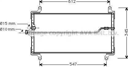 Ava Quality Cooling FT 5174 - Kondenser, kondisioner furqanavto.az