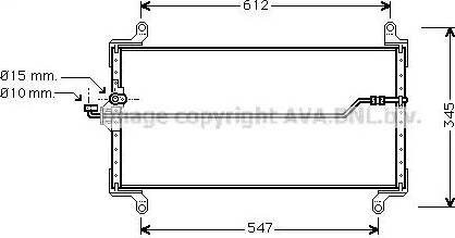 Ava Quality Cooling FT 5202 - Kondenser, kondisioner furqanavto.az