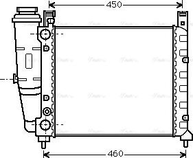 Ava Quality Cooling FT 2059 - Radiator, mühərrikin soyudulması furqanavto.az