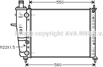 Ava Quality Cooling FT 2159 - Radiator, mühərrikin soyudulması furqanavto.az