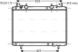 Ava Quality Cooling FT 2180 - Radiator, mühərrikin soyudulması furqanavto.az