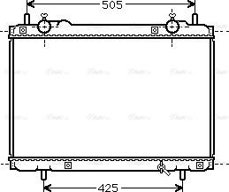 Ava Quality Cooling FT 2207 - Radiator, mühərrikin soyudulması furqanavto.az