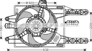 Ava Quality Cooling FT 7571 - Fen, radiator furqanavto.az