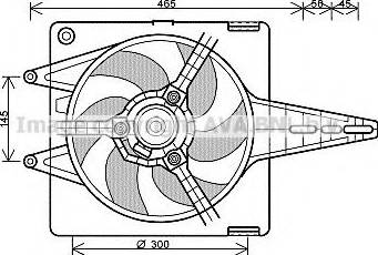 Ava Quality Cooling FT7287 - Fen, radiator furqanavto.az