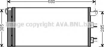 Ava Quality Cooling FTA5406 - Kondenser, kondisioner furqanavto.az