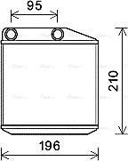 Ava Quality Cooling FTA6313 - İstilik dəyişdiricisi, daxili isitmə furqanavto.az