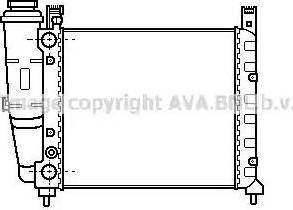 Ava Quality Cooling FTA2039 - Radiator, mühərrikin soyudulması furqanavto.az