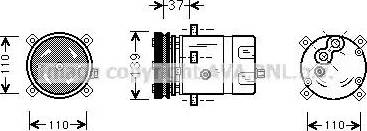 Ava Quality Cooling FTAK198 - Kompressor, kondisioner furqanavto.az