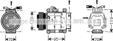 Ava Quality Cooling FT K049 - Kompressor, kondisioner furqanavto.az