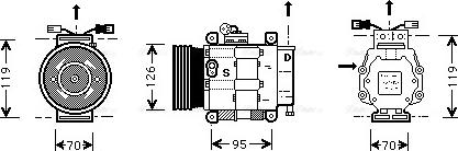 Ava Quality Cooling FT K048 - Kompressor, kondisioner furqanavto.az