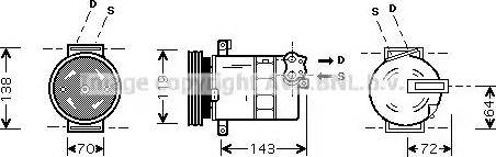 Ava Quality Cooling FT K086 - Kompressor, kondisioner furqanavto.az