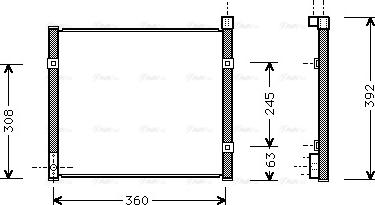 Ava Quality Cooling HD 5095 - Kondenser, kondisioner furqanavto.az