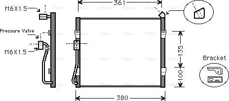 Ava Quality Cooling HD 5089 - Kondenser, kondisioner furqanavto.az