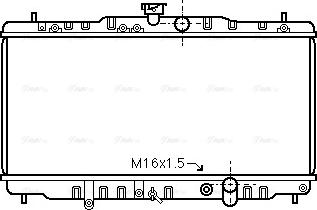 Ava Quality Cooling HD 2055 - Radiator, mühərrikin soyudulması furqanavto.az