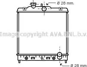 Ava Quality Cooling HD 2068 - Radiator, mühərrikin soyudulması furqanavto.az