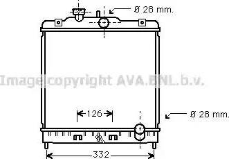 Ava Quality Cooling HD 2067 - Radiator, mühərrikin soyudulması furqanavto.az