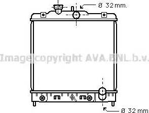 Ava Quality Cooling HD 2081 - Radiator, mühərrikin soyudulması furqanavto.az