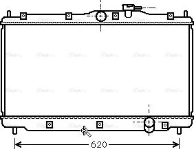 Ava Quality Cooling HD 2078 - Radiator, mühərrikin soyudulması furqanavto.az