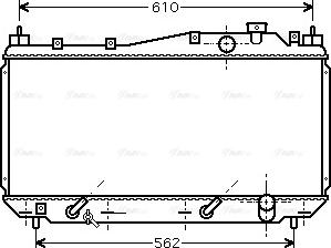 Ava Quality Cooling HD 2114 - Radiator, mühərrikin soyudulması furqanavto.az