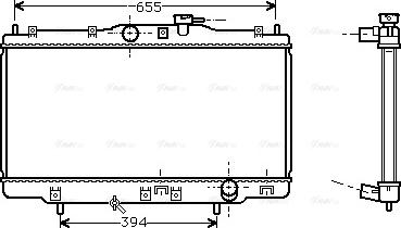 Ava Quality Cooling HD 2118 - Radiator, mühərrikin soyudulması furqanavto.az