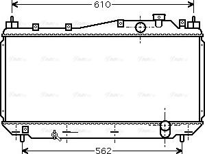 Ava Quality Cooling HD 2113 - Radiator, mühərrikin soyudulması furqanavto.az