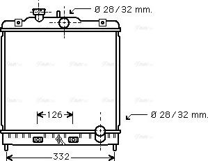 Ava Quality Cooling HD 2120 - Radiator, mühərrikin soyudulması furqanavto.az