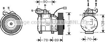 Ava Quality Cooling HD K196 - Kompressor, kondisioner furqanavto.az