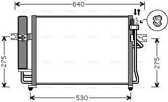 Ava Quality Cooling HY5090D - Kondenser, kondisioner furqanavto.az