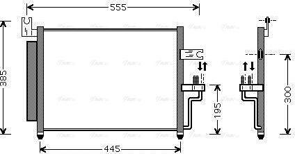 Ava Quality Cooling HY5081D - Kondenser, kondisioner furqanavto.az