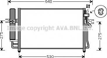 Ava Quality Cooling HY 5087 - Kondenser, kondisioner furqanavto.az