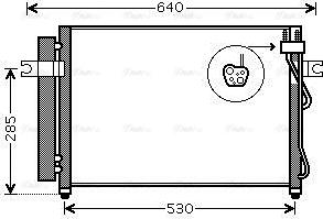 Ava Quality Cooling HY5195D - Kondenser, kondisioner furqanavto.az