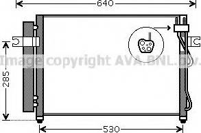 Ava Quality Cooling HY 5195 - Kondenser, kondisioner furqanavto.az