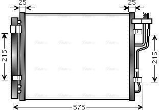 Ava Quality Cooling HY5189D - Kondenser, kondisioner furqanavto.az