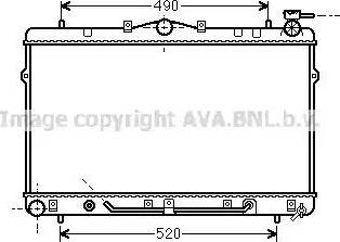 Ava Quality Cooling HY 2044 - Radiator, mühərrikin soyudulması furqanavto.az