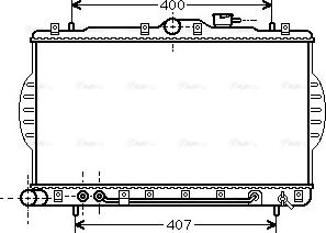 Ava Quality Cooling HY 2048 - Radiator, mühərrikin soyudulması furqanavto.az