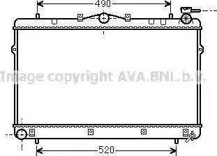 Ava Quality Cooling HY 2043 - Radiator, mühərrikin soyudulması furqanavto.az