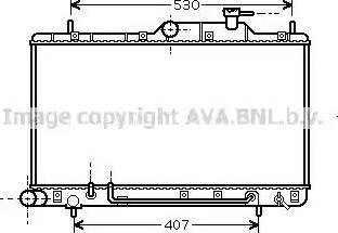 Ava Quality Cooling HY 2086 - Radiator, mühərrikin soyudulması furqanavto.az