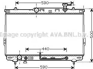 Ava Quality Cooling HY 2110 - Radiator, mühərrikin soyudulması furqanavto.az