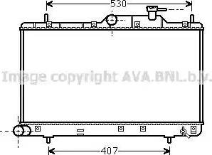 Ava Quality Cooling HY2307 - Radiator, mühərrikin soyudulması furqanavto.az